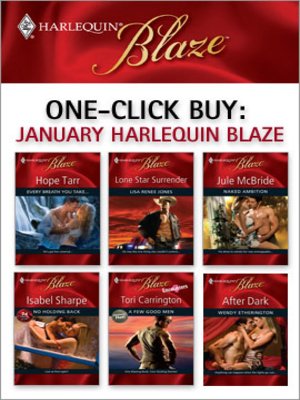 cover image of January 2009 Harlequin Blaze